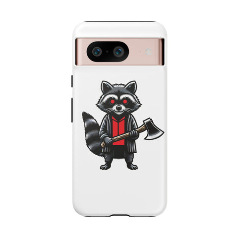 Axe Raccoon - Dual-Layered Phone Case