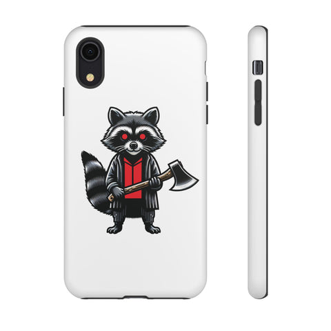 Axe Raccoon - Dual-Layered Phone Case