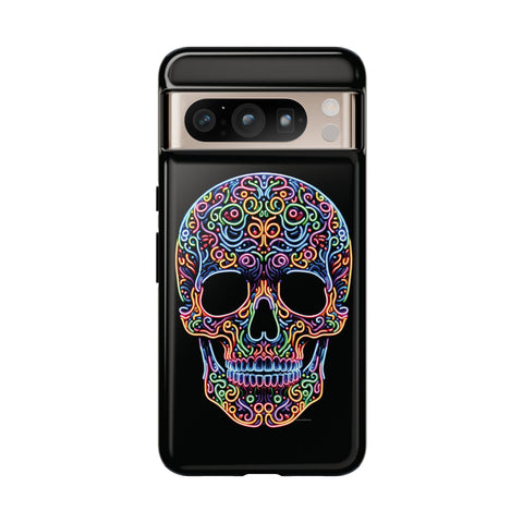 Neon Skull LSD - Dual-Layered Phone Case