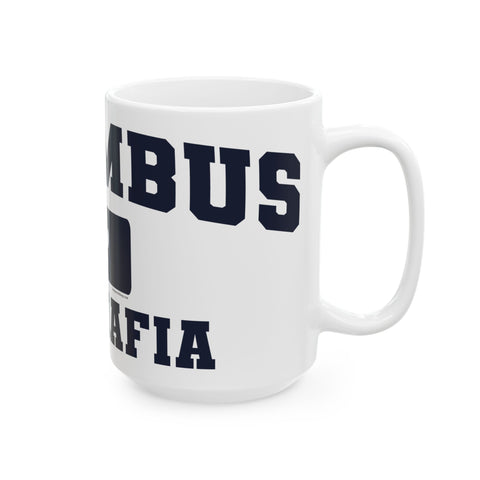 Columbus Cat Mafia - White Coffee Mug (11oz, 15oz)