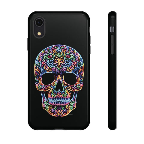 Neon Skull LSD - Dual-Layered Phone Case