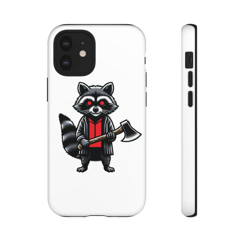 Axe Raccoon - Dual-Layered Phone Case