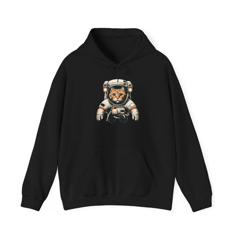 Space Cat - Heavy Blend™ Hooded Sweatshirt