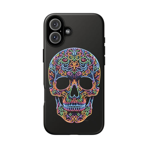 Neon Skull LSD - Dual-Layered Phone Case