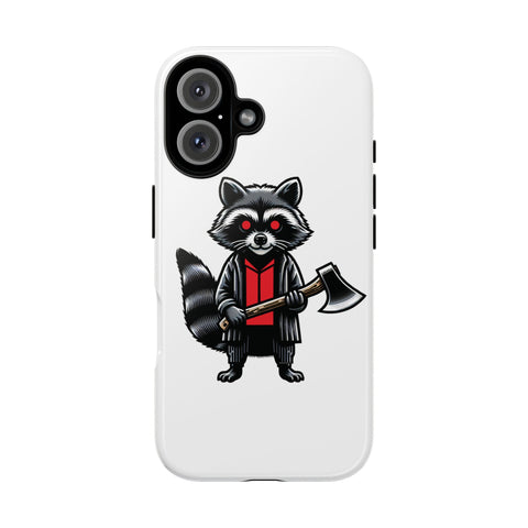 Axe Raccoon - Dual-Layered Phone Case