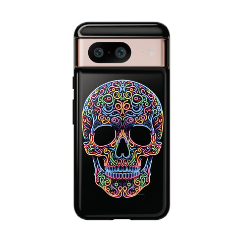 Neon Skull LSD - Dual-Layered Phone Case