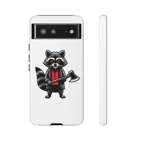 Axe Raccoon - Dual-Layered Phone Case