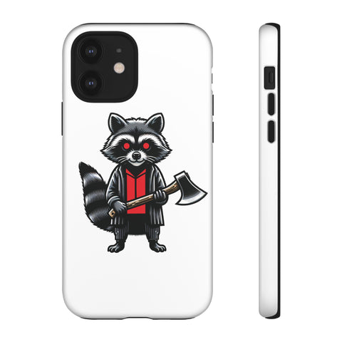 Axe Raccoon - Dual-Layered Phone Case