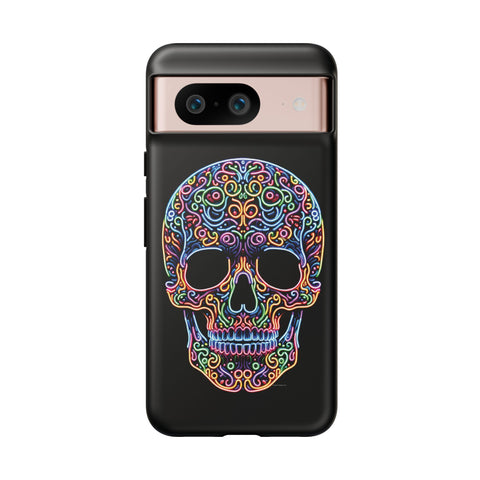 Neon Skull LSD - Dual-Layered Phone Case