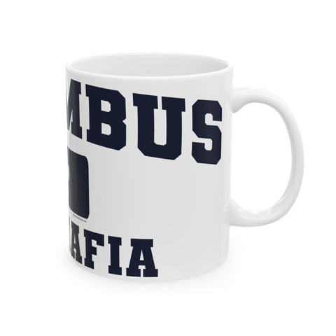 Columbus Cat Mafia - White Coffee Mug (11oz, 15oz)