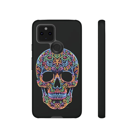 Neon Skull LSD - Dual-Layered Phone Case