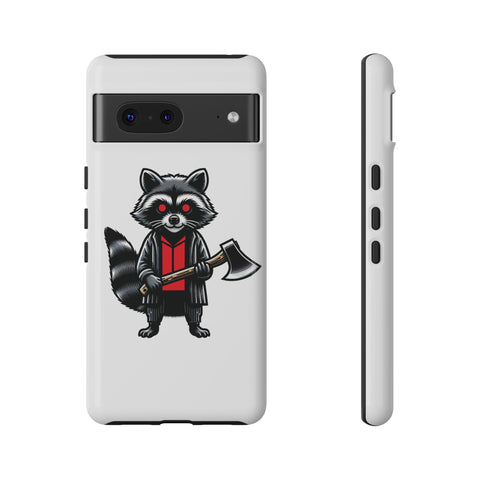 Axe Raccoon - Dual-Layered Phone Case