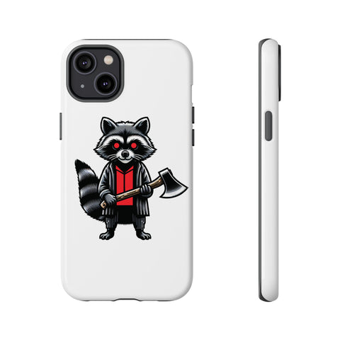 Axe Raccoon - Dual-Layered Phone Case