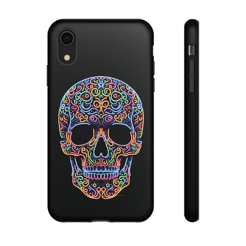 Neon Skull LSD - Dual-Layered Phone Case