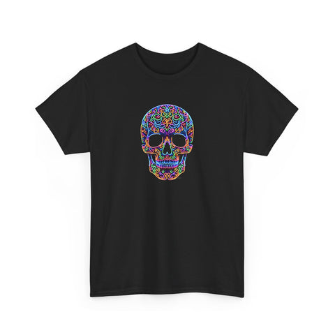 Neon Skull LSD - Heavy Cotton T-Shirt