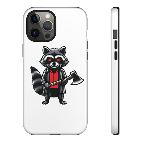 Axe Raccoon - Dual-Layered Phone Case