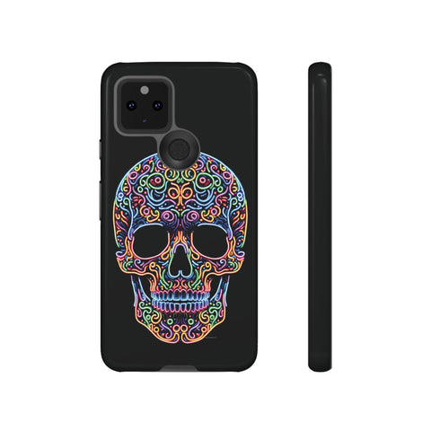 Neon Skull LSD - Dual-Layered Phone Case