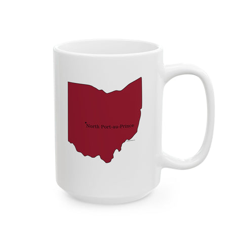 North Port-au-Prince, Ohio - White Coffee Mug (11oz, 15oz)