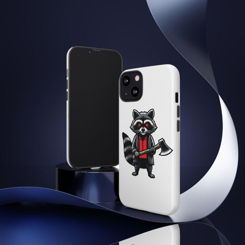 Axe Raccoon - Dual-Layered Phone Case