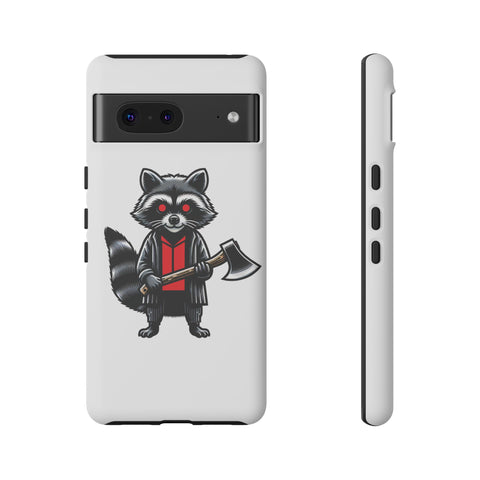 Axe Raccoon - Dual-Layered Phone Case