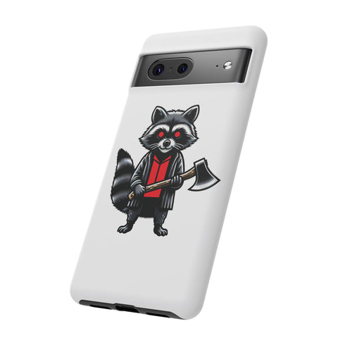 Axe Raccoon - Dual-Layered Phone Case