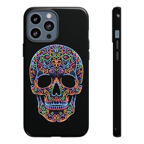 Neon Skull LSD - Dual-Layered Phone Case