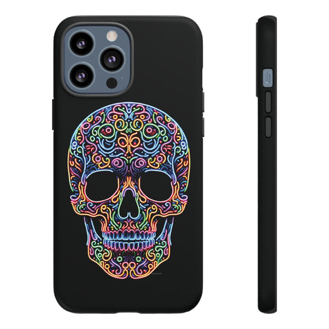 Neon Skull LSD - Dual-Layered Phone Case