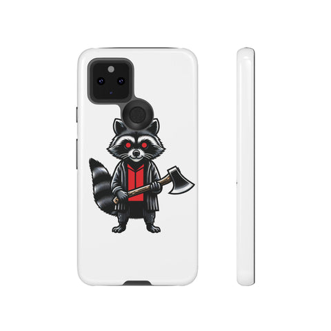 Axe Raccoon - Dual-Layered Phone Case