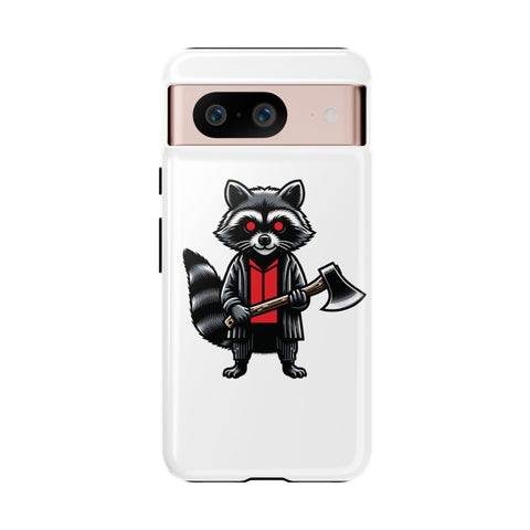 Axe Raccoon - Dual-Layered Phone Case