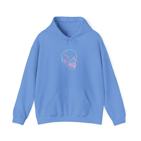 Neon Skull Pink Mint - Heavy Blend™ Hooded Sweatshirt