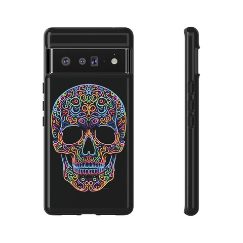 Neon Skull LSD - Dual-Layered Phone Case