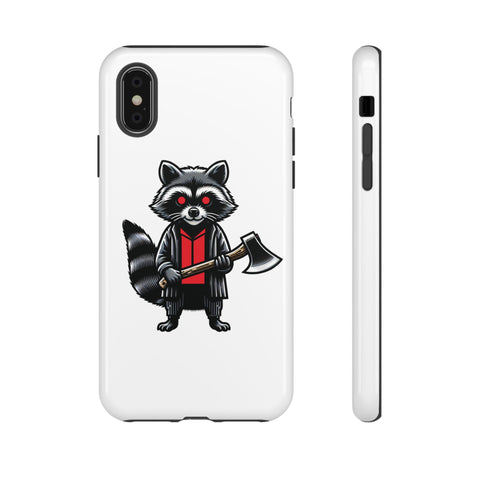 Axe Raccoon - Dual-Layered Phone Case