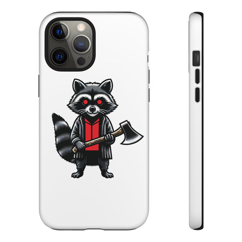 Axe Raccoon - Dual-Layered Phone Case