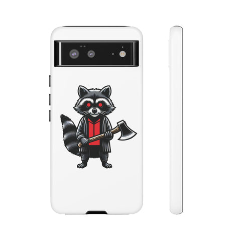 Axe Raccoon - Dual-Layered Phone Case