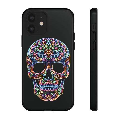 Neon Skull LSD - Dual-Layered Phone Case