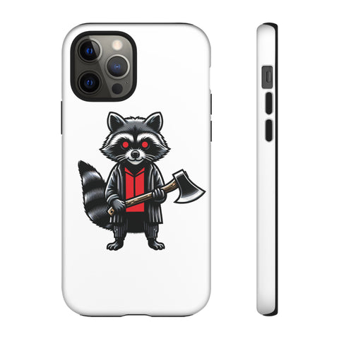 Axe Raccoon - Dual-Layered Phone Case